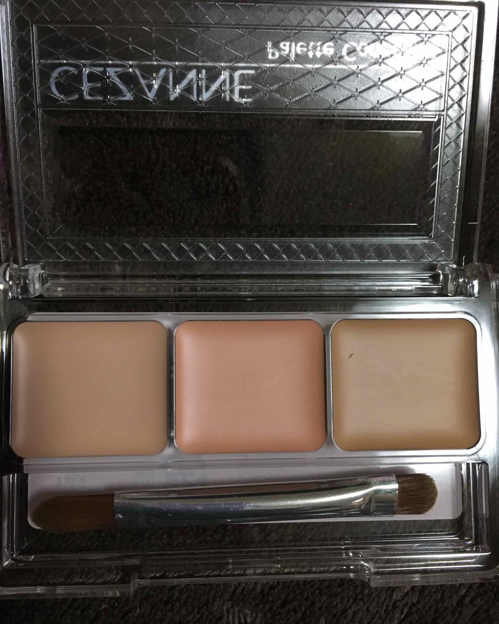パレットコンシーラー/CEZANNE/パレットコンシーラーを使ったクチコミ（2枚目）