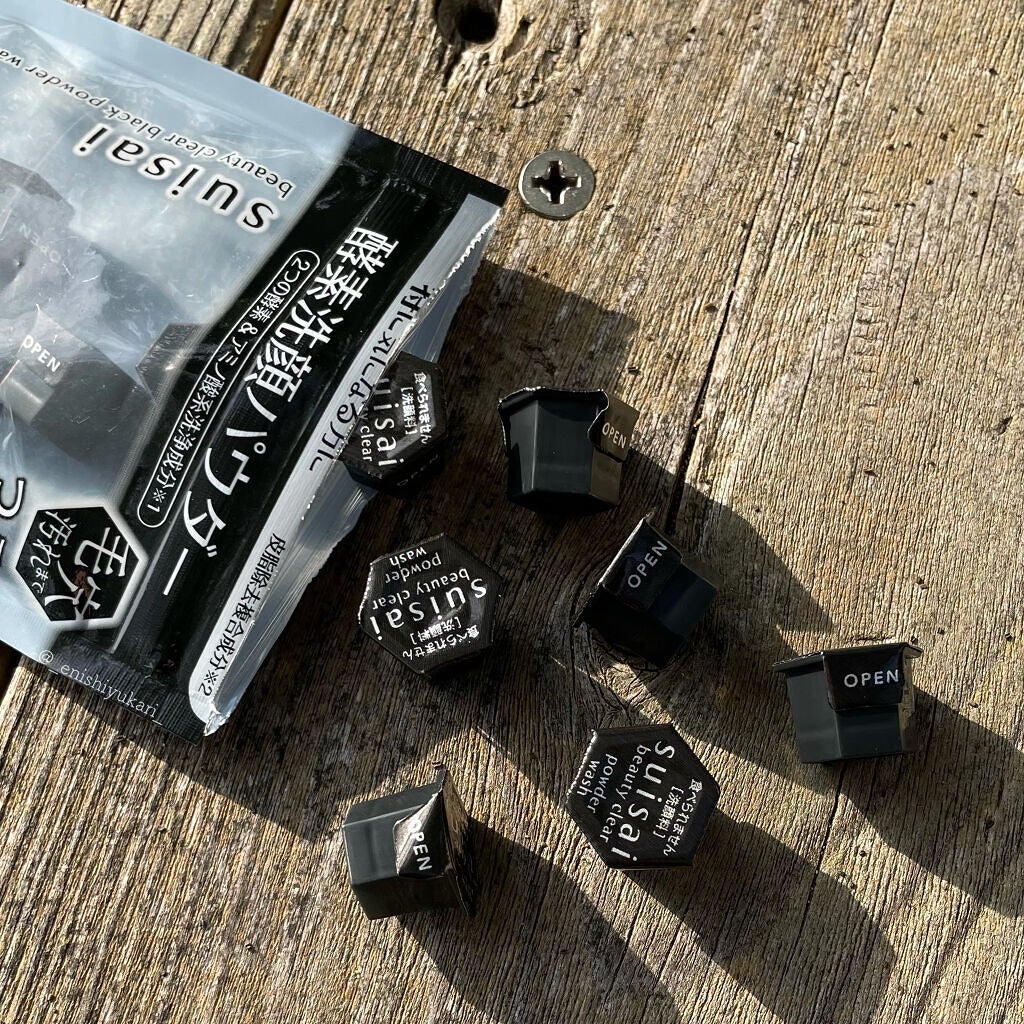 スイサイ ビューティクリア ブラック パウダーウォッシュ/suisai/洗顔パウダーを使ったクチコミ(5枚目)