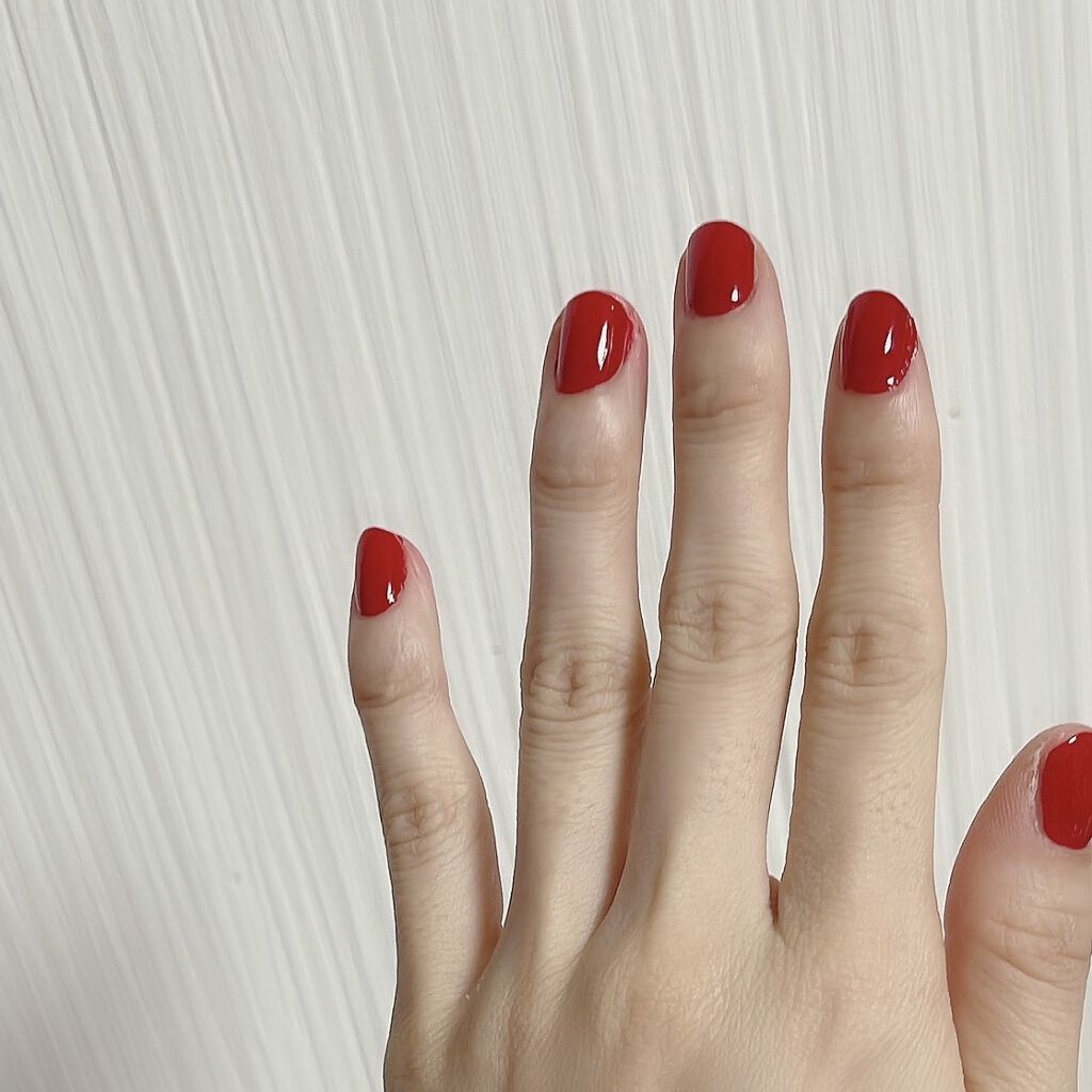 インスタドライ ネイルカラー 383 ASAPアップル/サリーハンセン/オールインワンネイルを使ったクチコミ（3枚目）