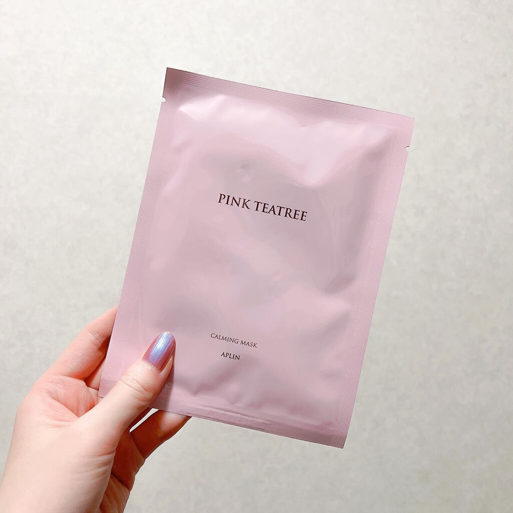 ピンクティーツリーマスクパック/APLIN/シートマスク・パックを使ったクチコミ(3枚目)