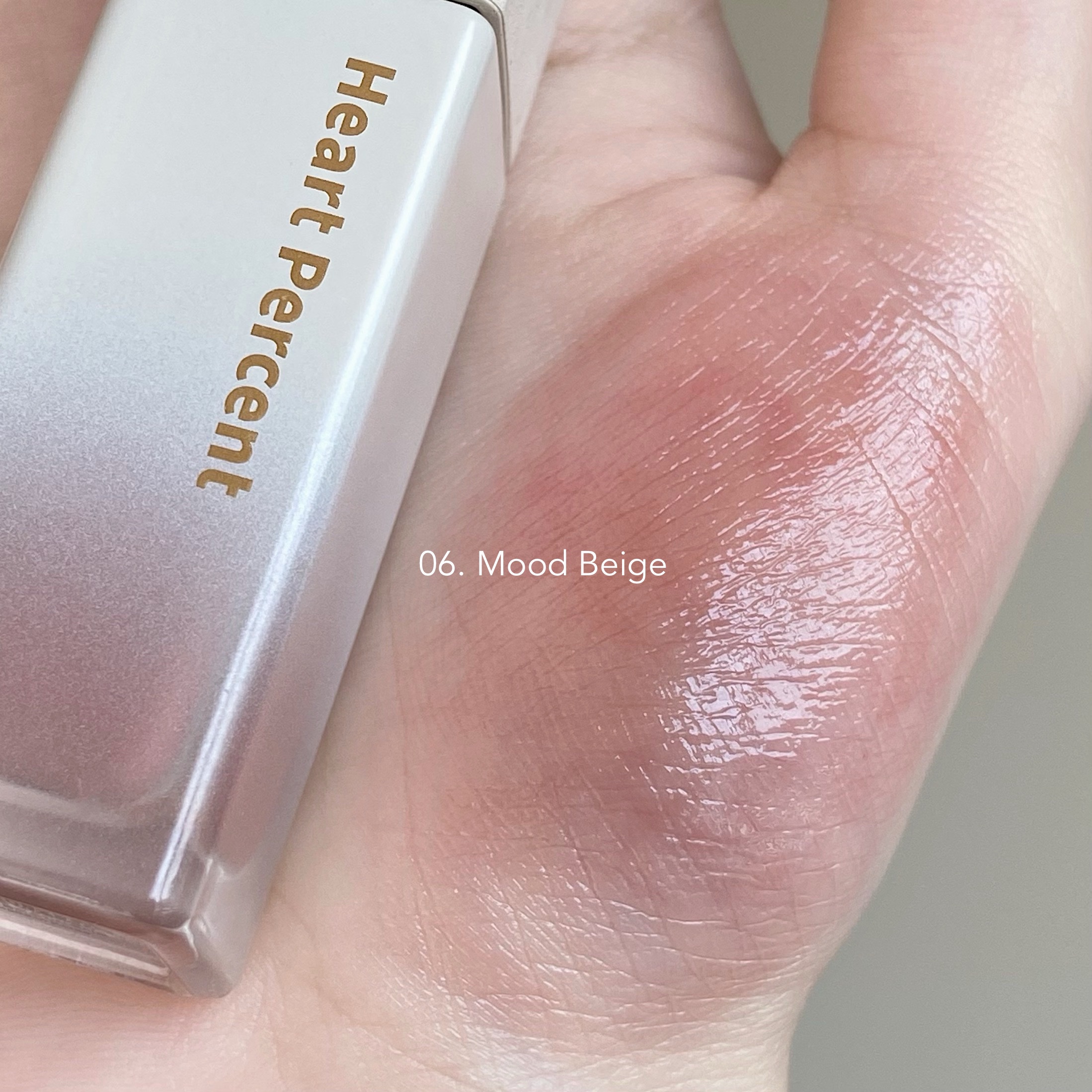 ドットオンムードピュアグロウティント/Heart Percent/リップティントを使ったクチコミ（3枚目）