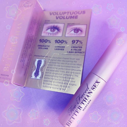 ベター ザン セックス マスカラ/Too Faced/マスカラを使ったクチコミ(1枚目)