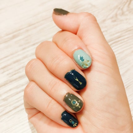 ネイルアートシール/DAISO/ネイルシールを使ったクチコミ(1枚目)