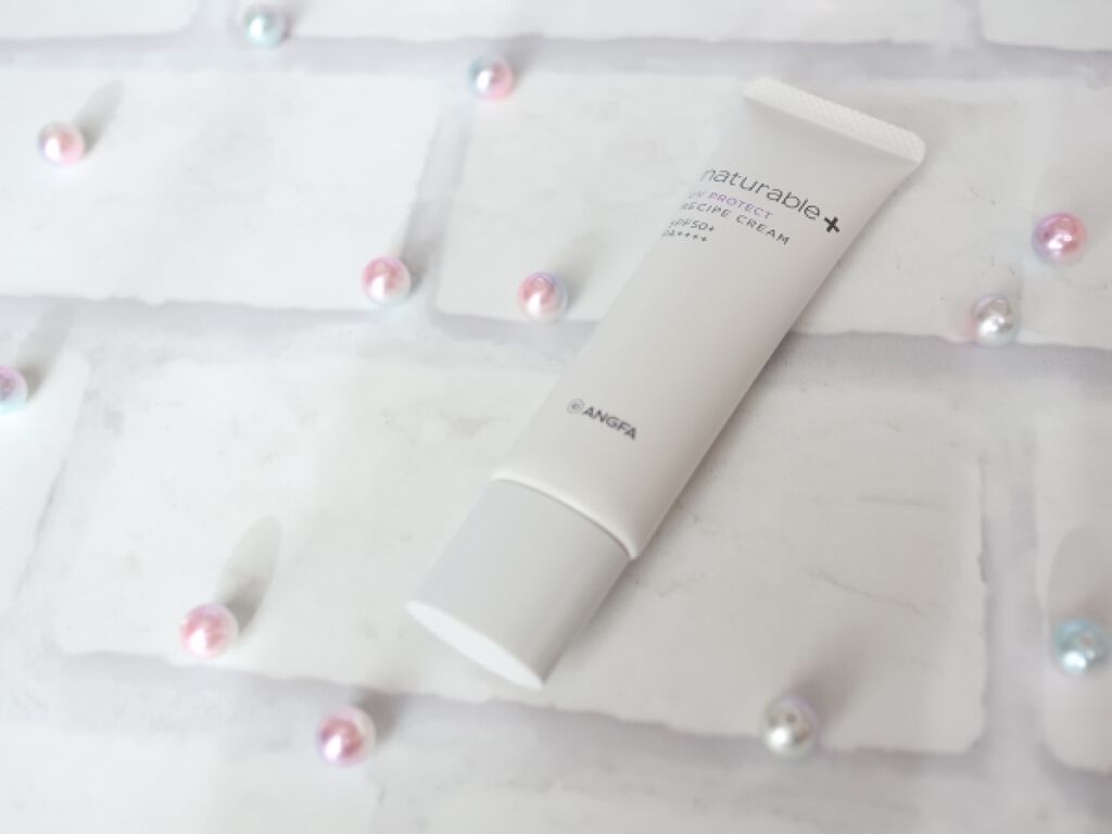 ナチュラブルプラス レシピクリーム UVプロテクト/ナチュラブルプラス/日焼け止めクリームを使ったクチコミ（1枚目）