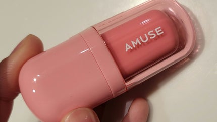 ジェルフィットティント/AMUSE/リップティントを使ったクチコミ(1枚目)