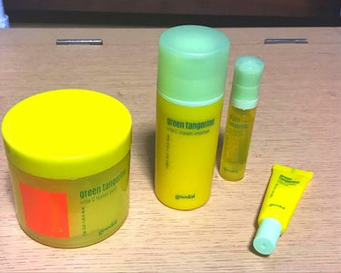 グーダルVクリーム(goodal GREEN TANGERINE V CREAM SET)/goodal/フェイスクリームを使ったクチコミ（1枚目）