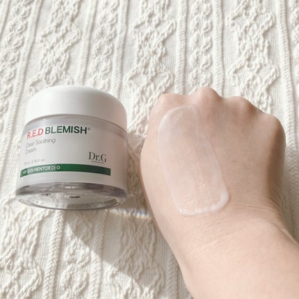 レッドブレミッシュ クリアスージングクリーム/Dr.G/フェイスクリームを使ったクチコミ(6枚目)