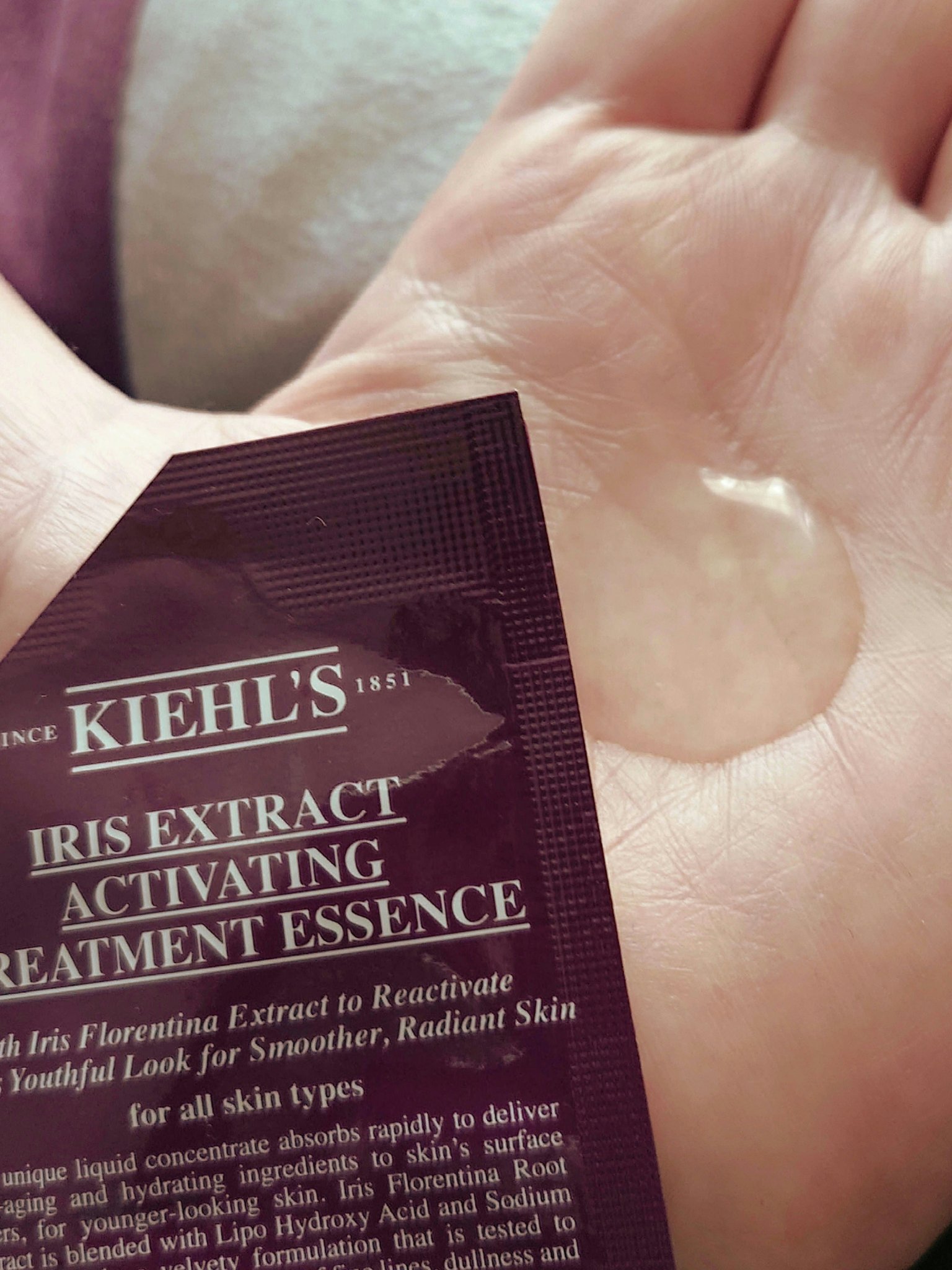 キールズ IRS エッセンス ローション/Kiehl's/化粧水を使ったクチコミ（3枚目）