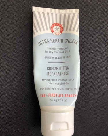 First Aid Beauty Ultra Repair Creamのクチコミ「使い切りました。

うーん良さがわからずに終わりました😔
敏感肌の人も使える乾燥した肌を潤わせ.....」（1枚目）