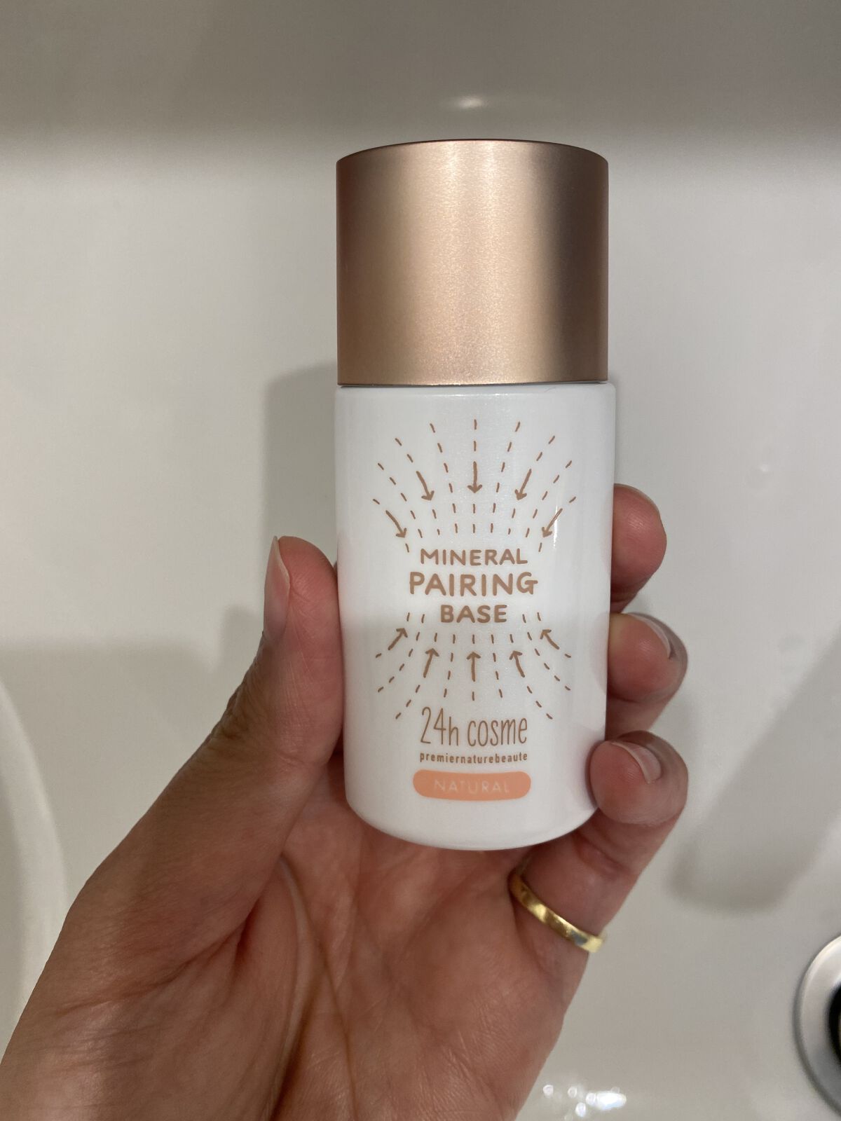 24 ミネラルペアリングベース 01 ナチュラル/24h cosme/化粧下地を使ったクチコミ（1枚目）