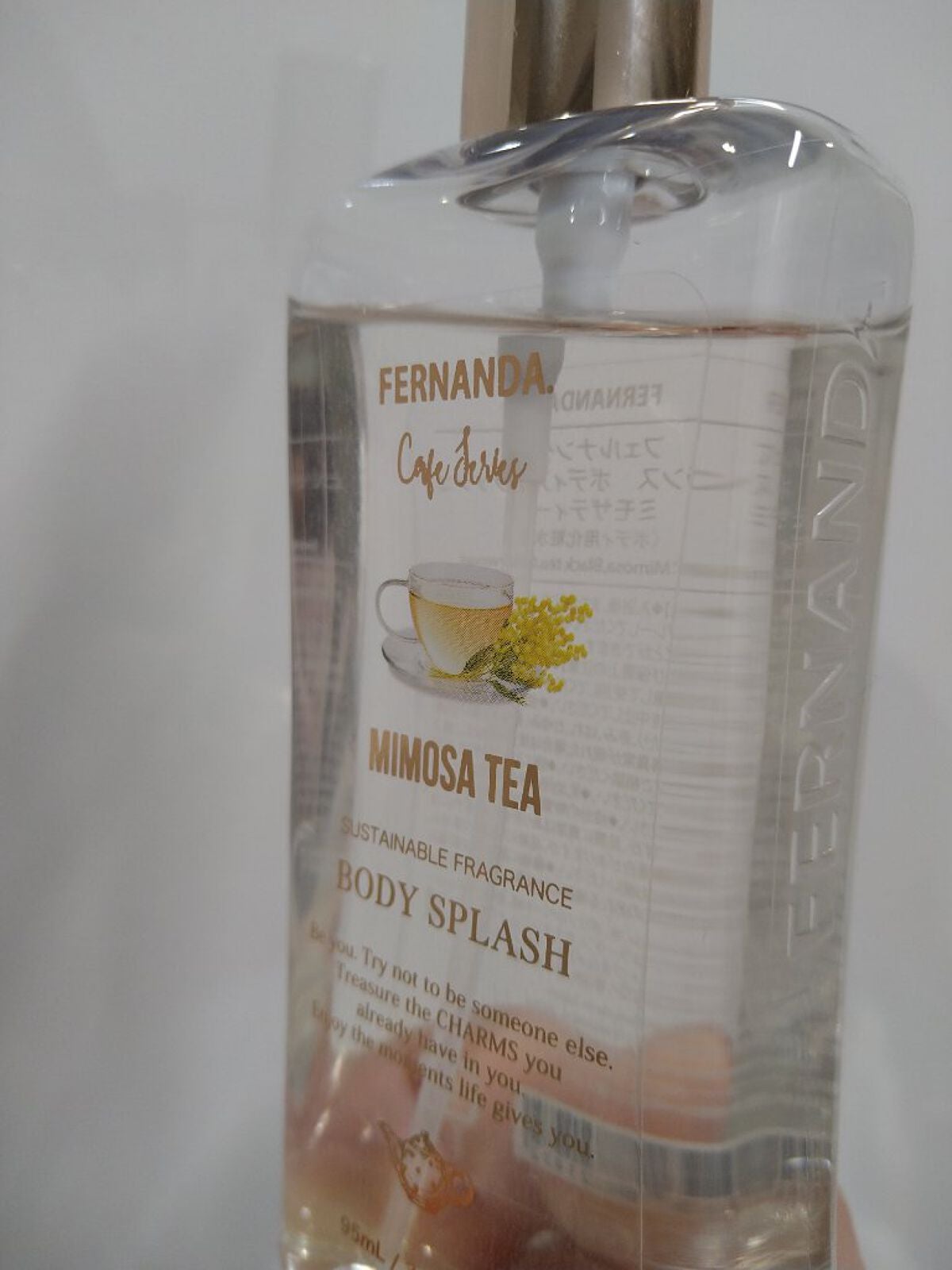 フレグランスボディスプラッシュ(ミモザティー)/フェルナンダ/香水(レディース)を使ったクチコミ(2枚目)