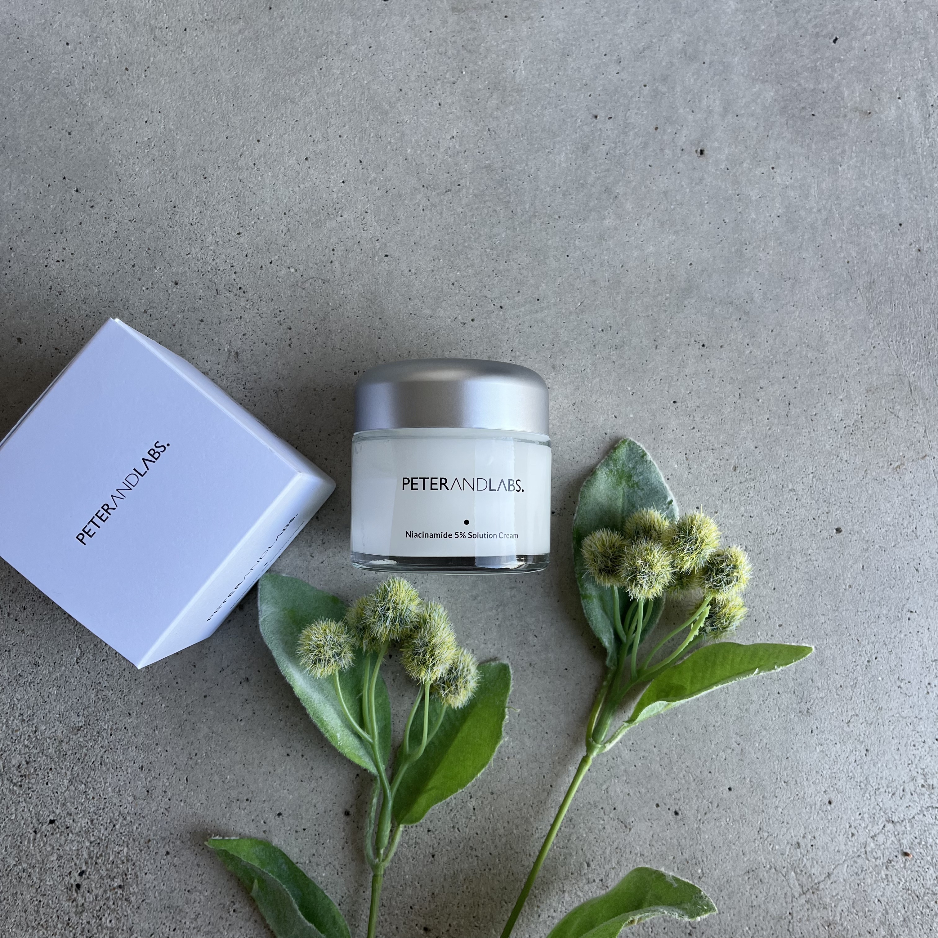 ナイアシンアミド5% ソリューション モイスチャークリーム/PETERANDLABS/フェイスクリームを使ったクチコミ（1枚目）