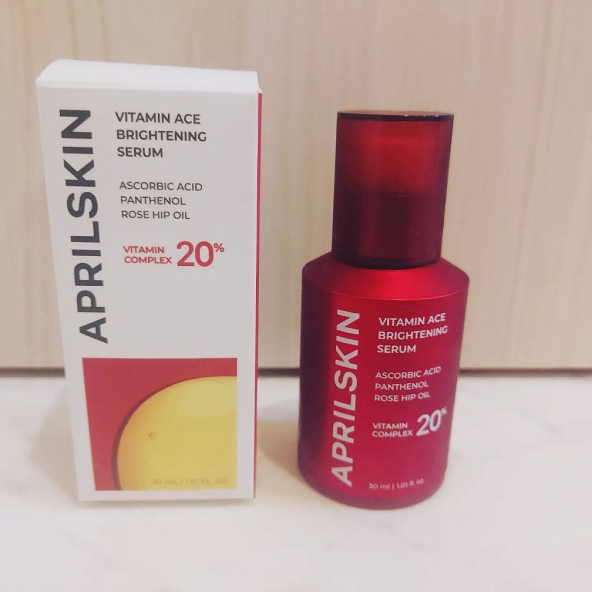 ビタミンACEセラム/APRILSKIN/美容液を使ったクチコミ(1枚目)