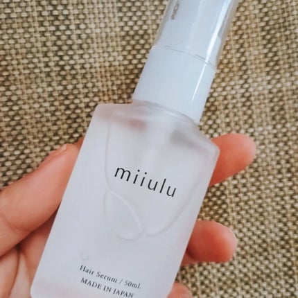 miiulu<ミウル> ヘアセラムのクチコミ「ミウル ヘアセラム 50mL -フルーティシトラスの香り-
15種類の植物由来成分や、3種のコ.....」(3枚目)