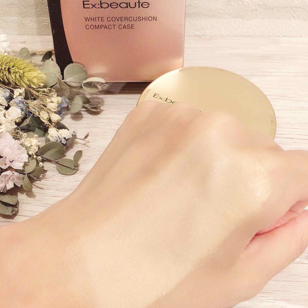 ホワイトカバークッション/エクスボーテ/クッションファンデーションを使ったクチコミ(3枚目)