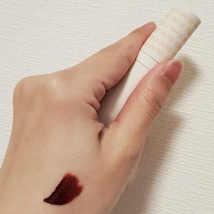 INTO YOU Walk Alone(独行)シリーズリップカラー/INTO U/口紅を使ったクチコミ(4枚目)