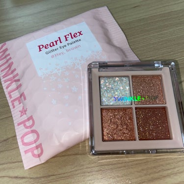 TWINKLE POP Pearl Flex Glitter Eye Palette/CLIO/アイシャドウパレットを使ったクチコミ（1枚目）