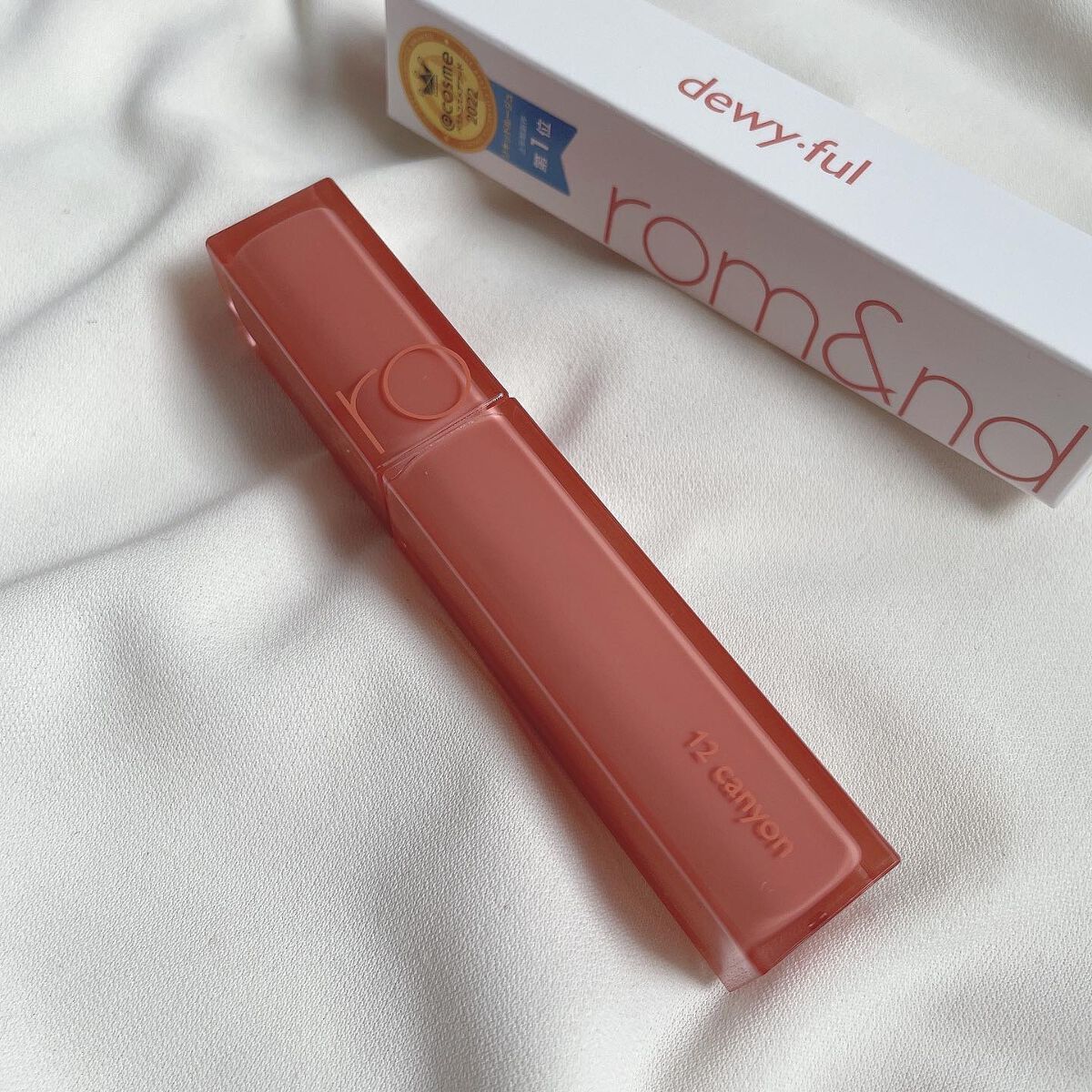 ジューシーラスティングティント/rom&nd/リップティントを使ったクチコミ（1枚目）