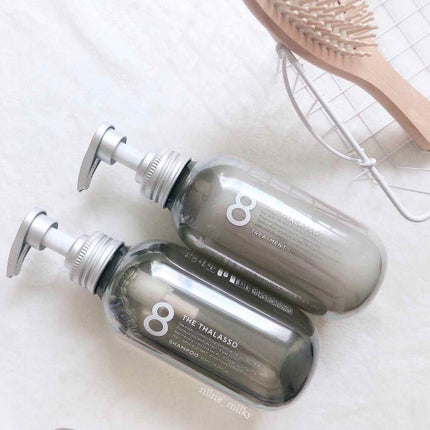 クレンジングリペア&スムース 美容液シャンプー/スムースリペア&アクアセラム 美容液トリートメント/エイトザタラソ/市販シャンプーを使ったクチコミ(1枚目)