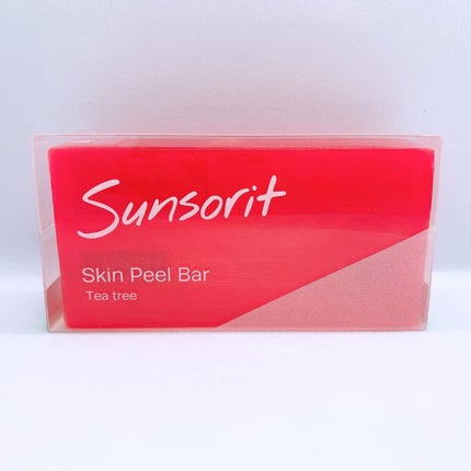 スキンピールバー ティートゥリー/サンソリット/洗顔石鹸を使ったクチコミ(1枚目)