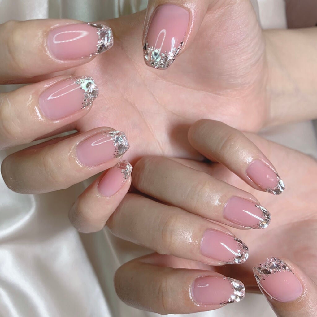 R🦄💜フォロバ on LIPS 「#サロンネイル記録ネイルサロンでネイルしたので記録として載せま..」(1枚目)