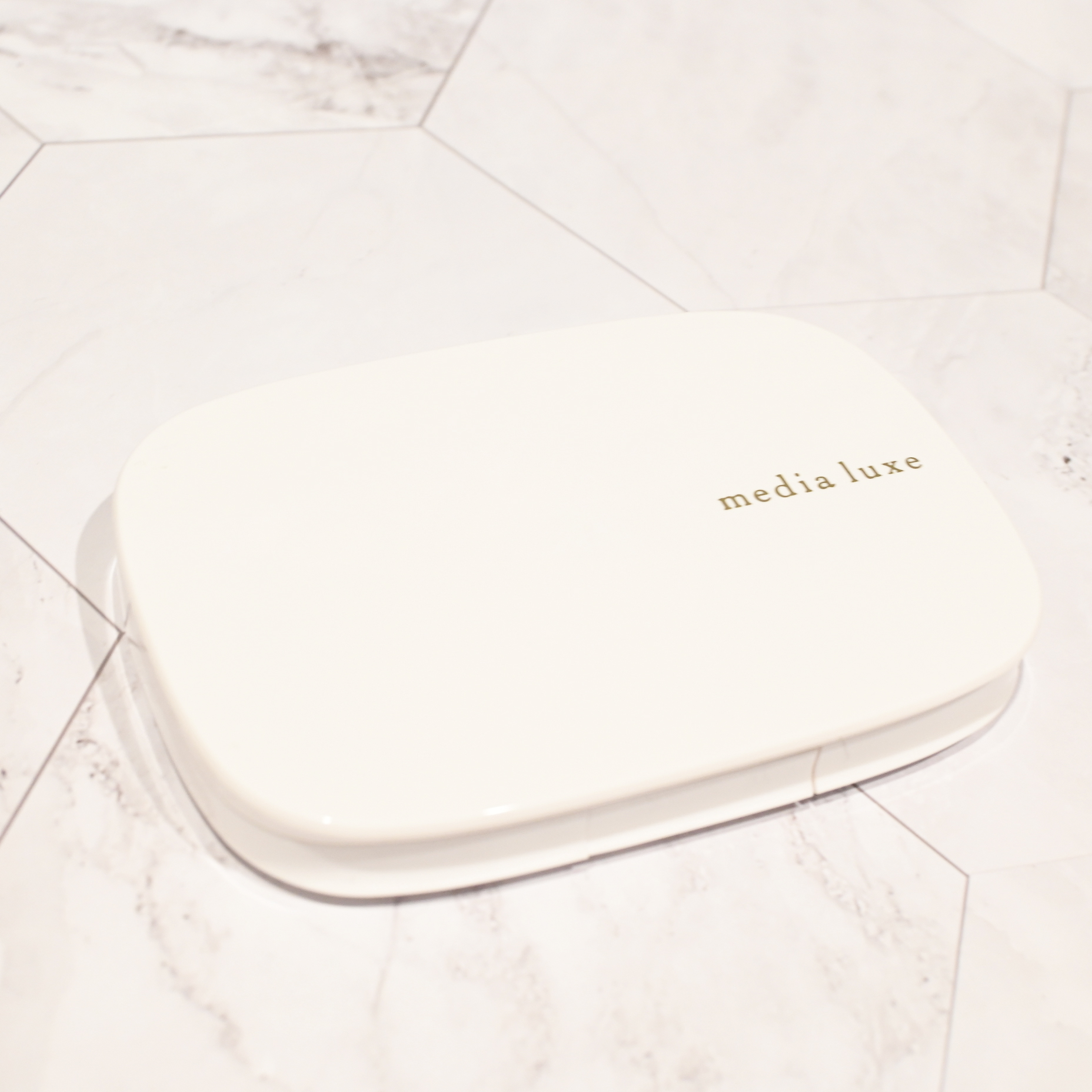 パウダーファンデーション/media luxe/パウダーファンデーションを使ったクチコミ（1枚目）