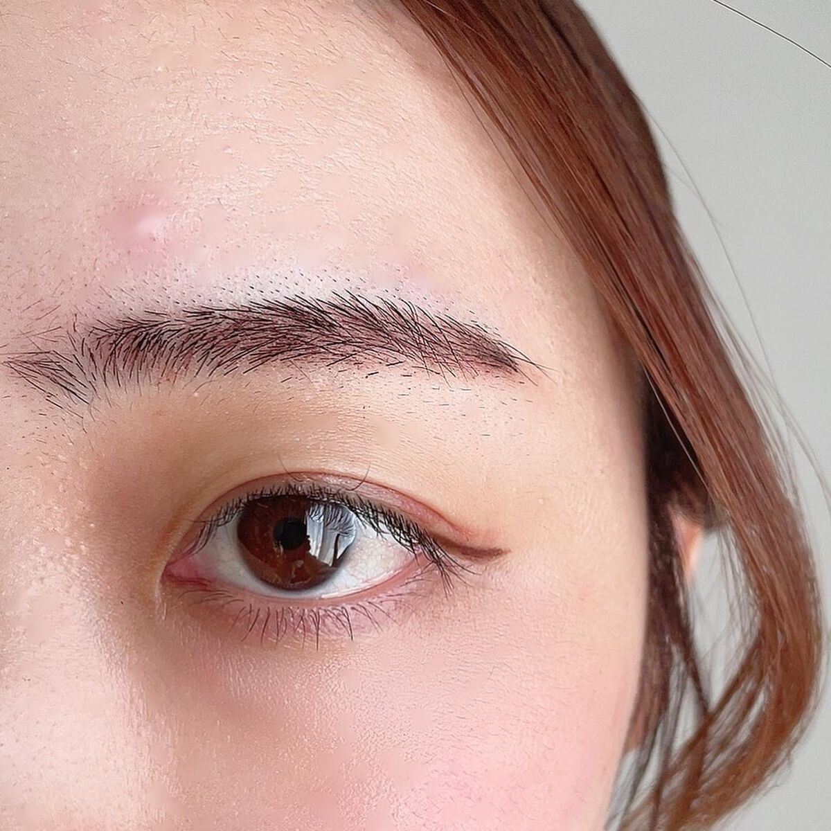 スキニーカラーブロウ 02 ピンクシナモン/シアーズ/眉マスカラを使ったクチコミ（3枚目）