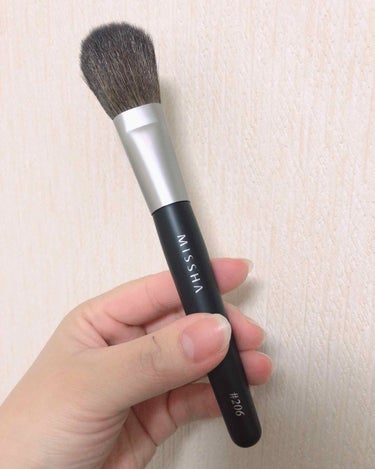 アーティスツール Brush#206/MISSHA/メイクブラシを使ったクチコミ（2枚目）