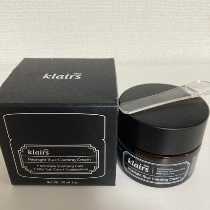 ミッドナイトブルーカーミングクリーム/Klairs/フェイスクリームを使ったクチコミ(3枚目)