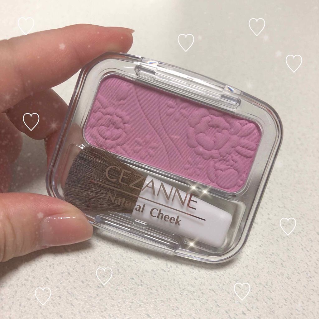 ナチュラル チークN/CEZANNE/パウダーチークを使ったクチコミ(1枚目)