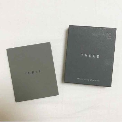 THREE シマリング グロー デュオ/THREE/クリームハイライトを使ったクチコミ(1枚目)