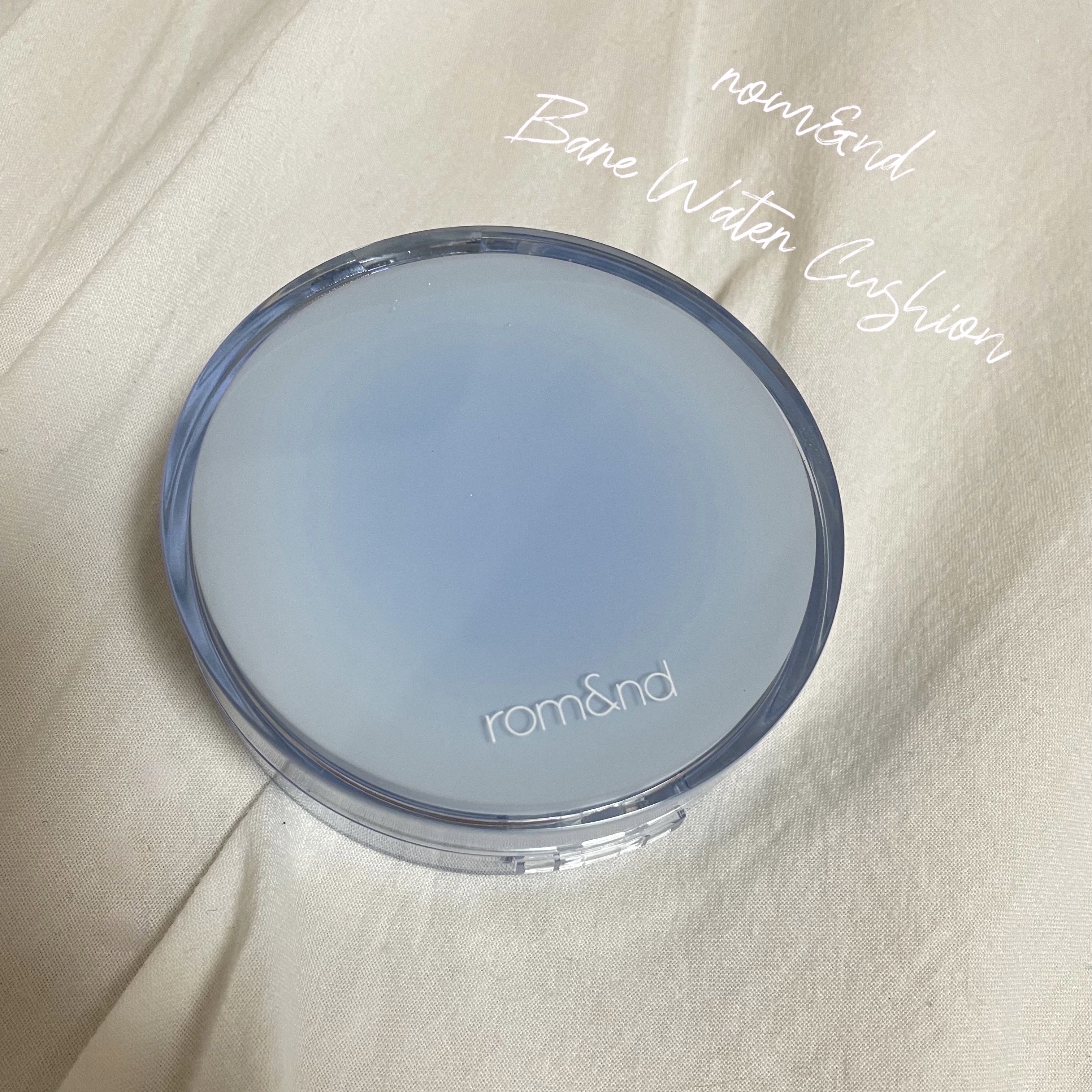 ベアウォータークッション/rom&nd/クッションファンデーションを使ったクチコミ（1枚目）