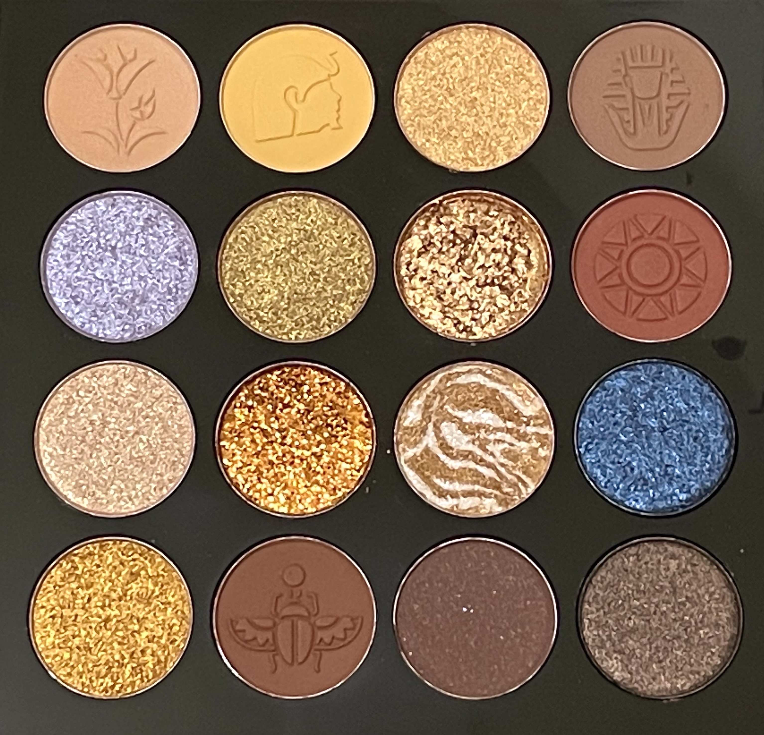 デザートメモリシリーズ 16色アイシャドウパレット/ZEESEA/アイシャドウパレットを使ったクチコミ（1枚目）