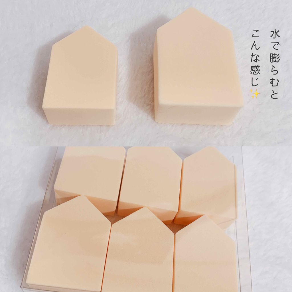 ジェリータッチスポンジ ハウス型/ロージーローザ/パフ・スポンジを使ったクチコミ(2枚目)