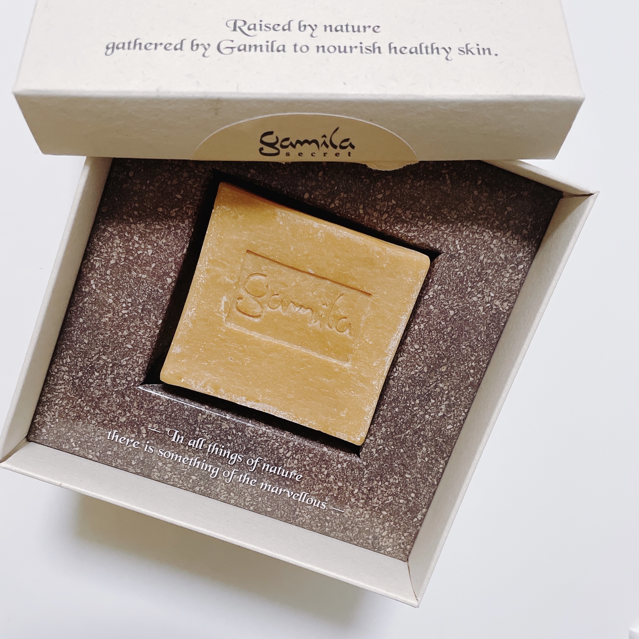 ガミラシークレット スペアミント/ガミラシークレット/ボディ石鹸を使ったクチコミ（1枚目）