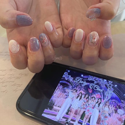 Iuna. Mizuki on LIPS 「.imageでおまかせ💞#nail#nailstagram#g..」(1枚目)