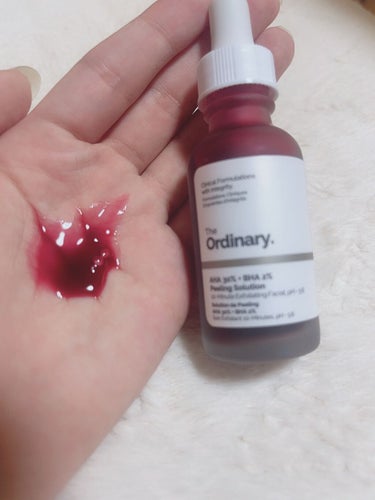 The Ordinary AHA 30% + BHA 2% Peeling Solutionのクチコミ「[商品名]
The Ordinary AHA30%＋BHA2% peeling Solutio.....」（3枚目）