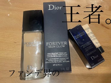 ディオールスキン フォーエヴァー フルイド グロウ/Dior/リキッドファンデーションを使ったクチコミ（1枚目）