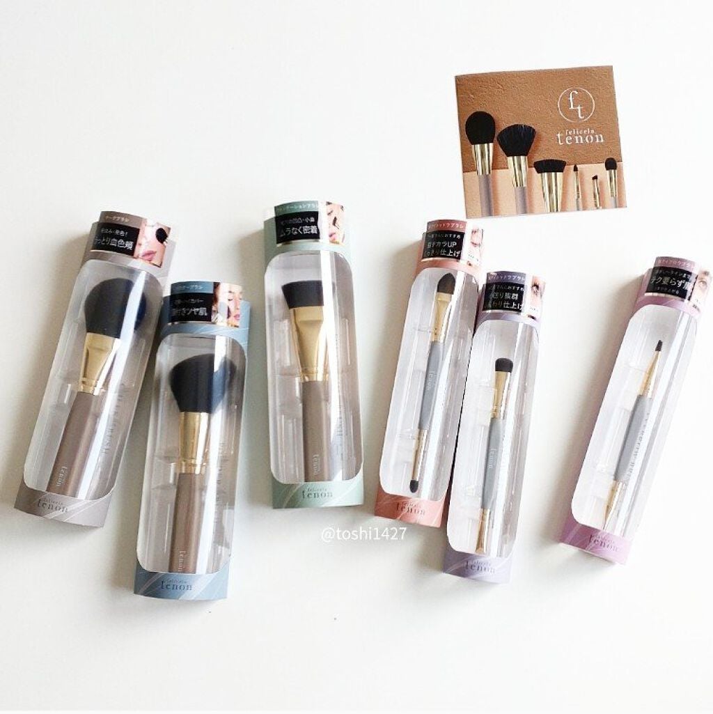 チークブラシ(先丸)/フェリセラ/メイクブラシを使ったクチコミ(3枚目)