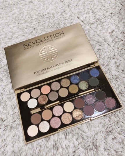 30アイシャドウパレット フォーチュンフェイバーズ ザブレイブ/MAKEUP REVOLUTION/アイシャドウパレットを使ったクチコミ(1枚目)