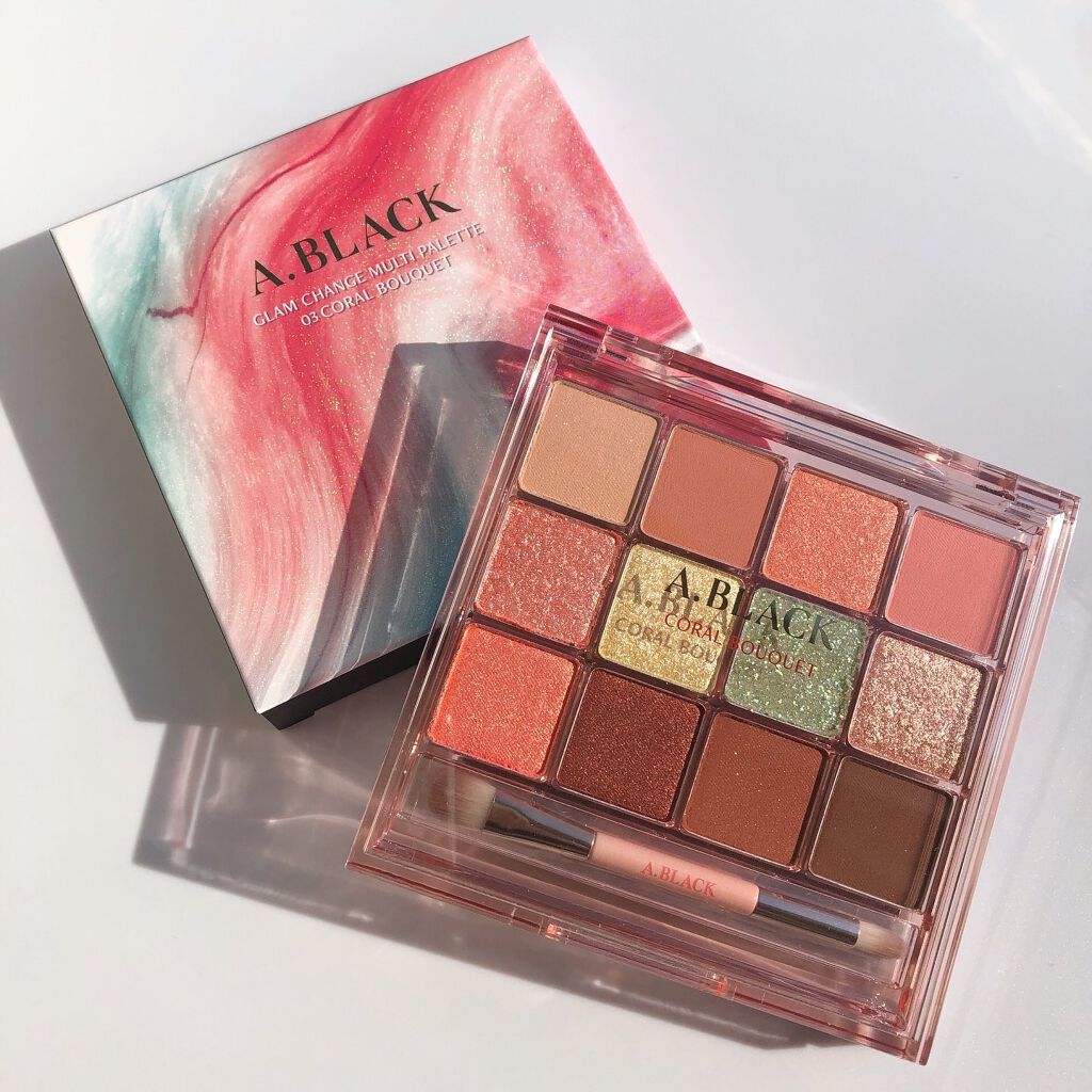 グラムチェンジマルチパレット/A.BLACK/マルチパレットを使ったクチコミ（1枚目）