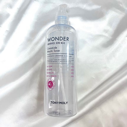 Wonder Ceramide Mochi Toner(トニーモリーワンダーCモチトナー)/TONYMOLY/化粧水を使ったクチコミ(1枚目)