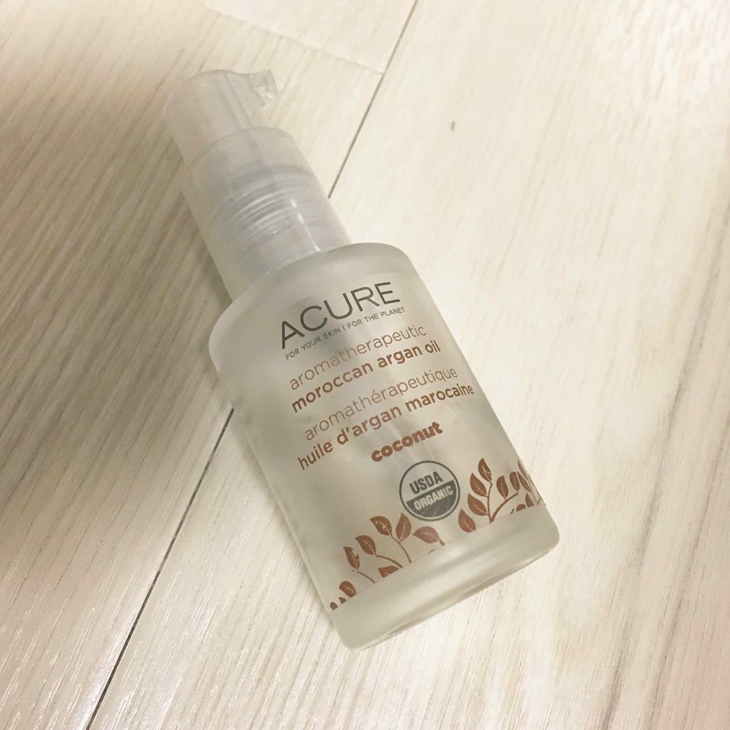 モロカンアルガンオイル/Acure Organics/美容液を使ったクチコミ(1枚目)