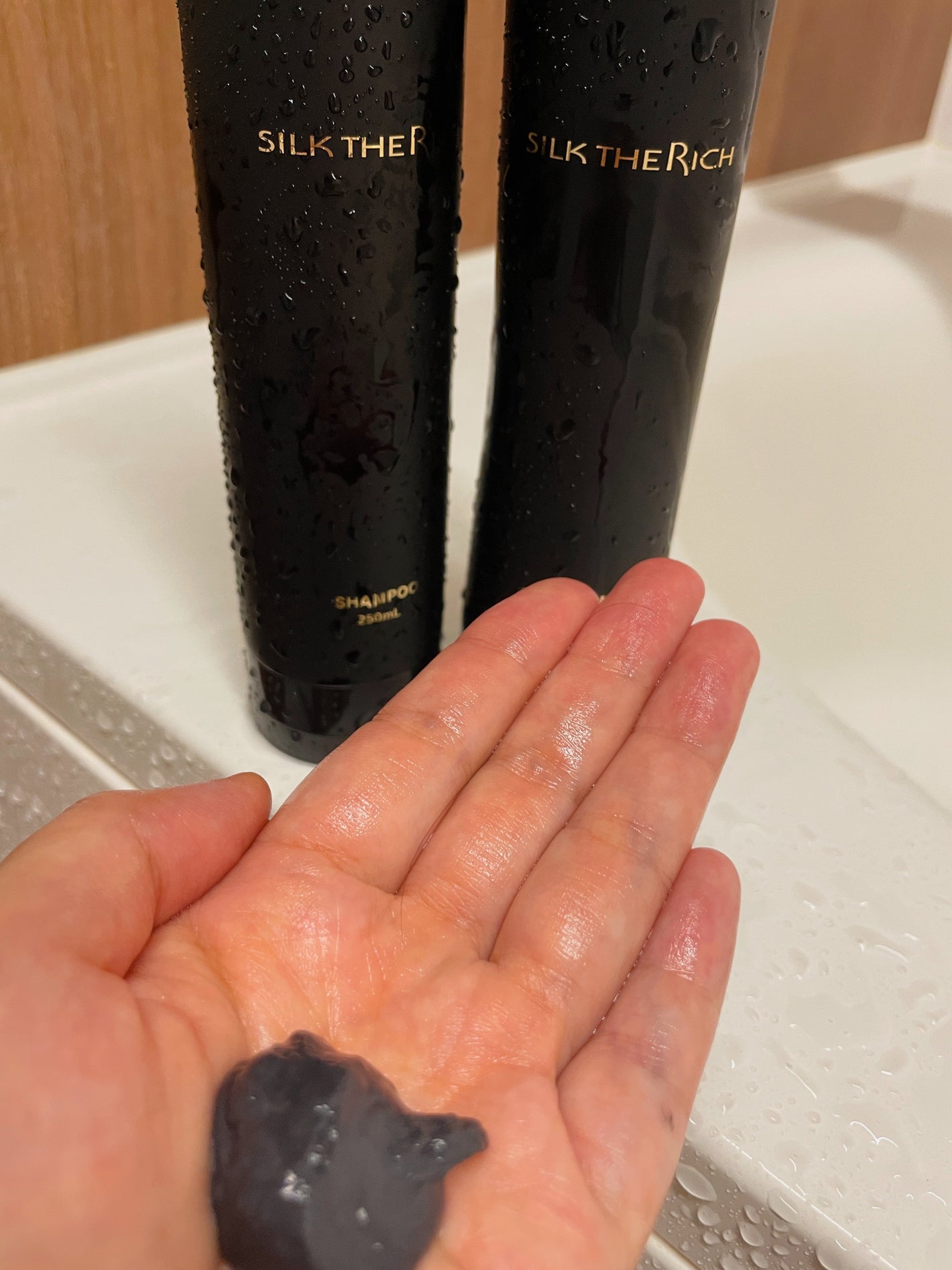 SILK THE RICH スカルプ&リペア シャンプー・トリートメント/SILK THE RICH/市販シャンプーを使ったクチコミ(3枚目)