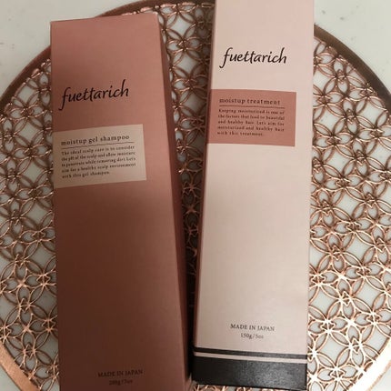 モイストアップ ジェル シャンプー/トリートメント/fuettarich (フエッタリッチ)/サロンシャンプーを使ったクチコミ(1枚目)