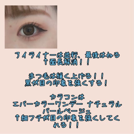 エバーカラーワンデー ナチュラル/エバーカラー/ワンデー(1DAY)カラコンを使ったクチコミ(3枚目)