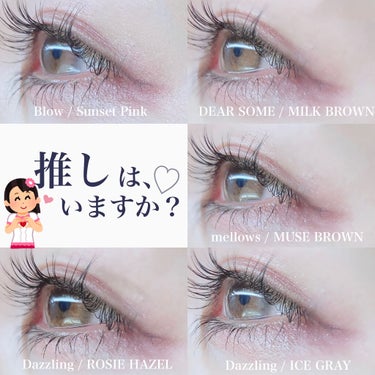 メローズワンデーミューズブラウン(Mellows 1day Muse Brown)/OLOLA/ワンデー（１DAY）カラコンを使ったクチコミ（3枚目）