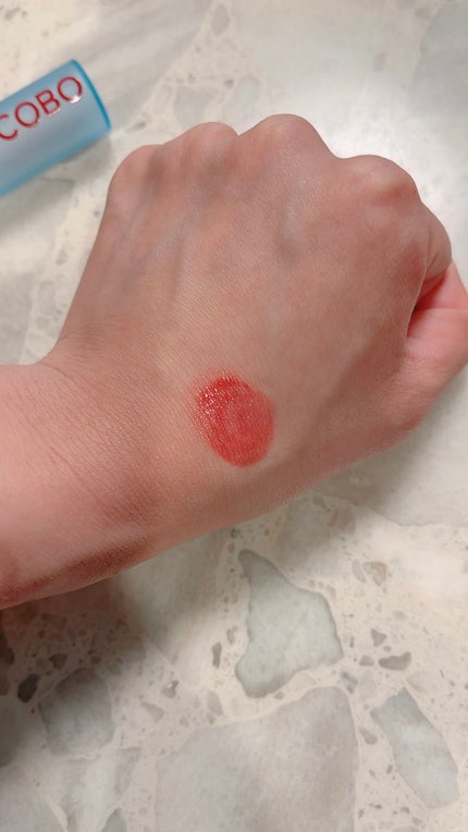 グラスティンティッドリップバーム/TOCOBO/リップバームを使ったクチコミ(4枚目)