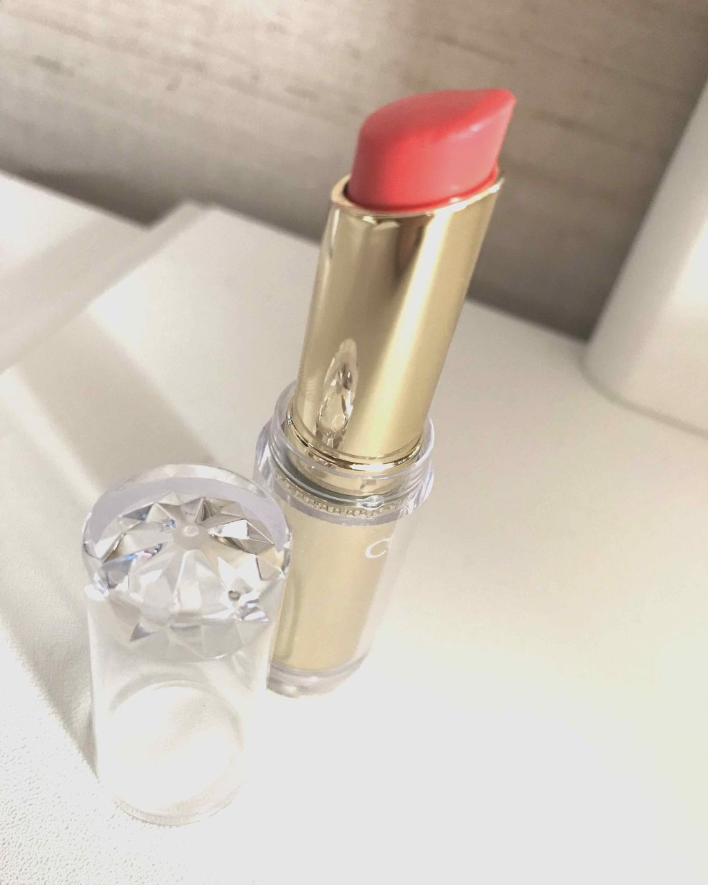 ラスティンググロスリップ/CEZANNE/口紅を使ったクチコミ(1枚目)