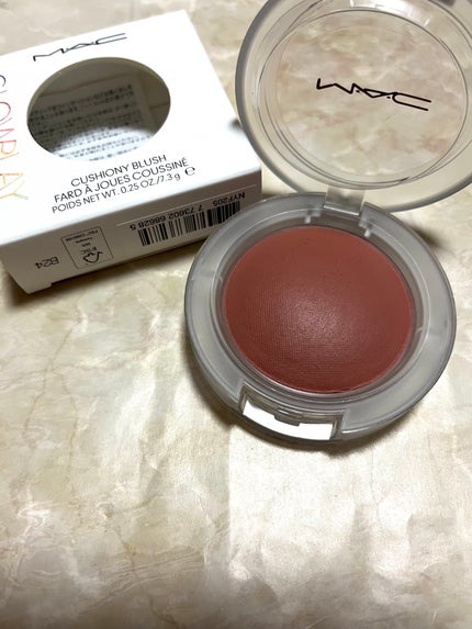 グロープレイ クッショニー ブラッシュ ジンジャーラック/M・A・C/ジェル・クリームチークを使ったクチコミ(1枚目)